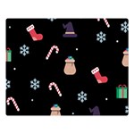 christmas buona befana Double Sided Flano Blanket (Large)