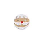 Santa Claus Face 1  Mini Button