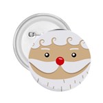 Santa Claus Face 2.25  Button