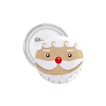 Santa Claus Face 1.75  Button