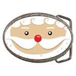 Santa Claus Face Belt Buckle