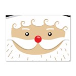 Santa Claus Face Sticker A4 (10 pack)