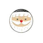 Santa Claus Face Hat Clip Ball Marker