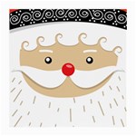 Santa Claus Face Medium Glasses Cloth