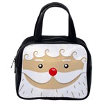 Santa Claus Face Classic Handbag (One Side)