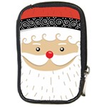 Santa Claus Face Compact Camera Leather Case