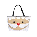 Santa Claus Face Classic Shoulder Handbag