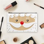 Santa Claus Face Cosmetic Bag (Medium)