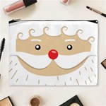 Santa Claus Face Cosmetic Bag (XL)