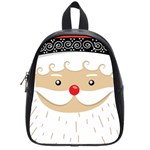 Santa Claus Face School Bag (Small)