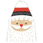 Santa Claus Face Full Print Apron