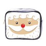 Santa Claus Face Mini Toiletries Bag (One Side)