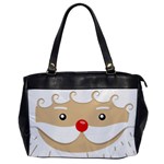 Santa Claus Face Oversize Office Handbag