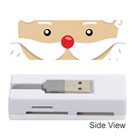 Santa Claus Face Memory Card Reader (Stick)