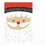 Santa Claus Face Small Garden Flag (Two Sides)