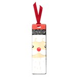 Santa Claus Face Small Book Mark