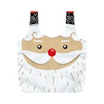 Santa Claus Face Full Print Recycle Bag (M)