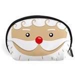 Santa Claus Face Accessory Pouch (Large)