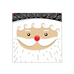 Santa Claus Face Satin Bandana Scarf