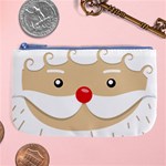 Santa Claus Face Large Coin Purse