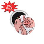 ugly christmas pig 1.75  Magnet (100 pack) 