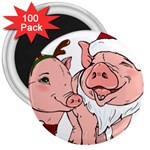 ugly christmas pig 3  Magnet (100 pack)