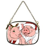 ugly christmas pig Chain Purse (Two Sides)