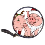 ugly christmas pig Classic 20-CD Wallet