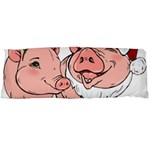 ugly christmas pig Body Pillow Case (Dakimakura)