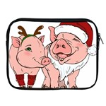 ugly christmas pig Apple iPad Zipper Case