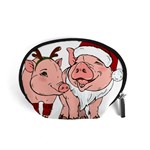 ugly christmas pig Accessory Pouch (Small)