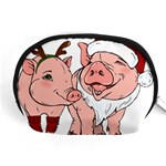 ugly christmas pig Accessory Pouch (Medium)