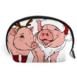 ugly christmas pig Accessory Pouch (Large)