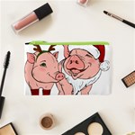 ugly christmas pig Cosmetic Bag (XS)