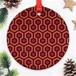 halloween hotel carpet Ornament (Round)