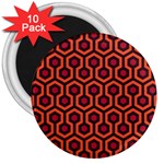 halloween hotel carpet 3  Magnet (10 pack)