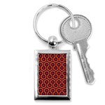 halloween hotel carpet Key Chain (Rectangle)