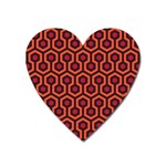 halloween hotel carpet Magnet (Heart)