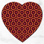 halloween hotel carpet Jigsaw Puzzle (Heart)