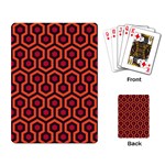 halloween hotel carpet Playing Cards Single Design