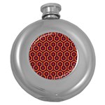 halloween hotel carpet Hip Flask (5 oz)