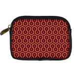 halloween hotel carpet Digital Camera Leather Case