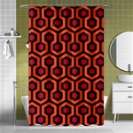 halloween hotel carpet Shower Curtain 48  x 72  (Small)