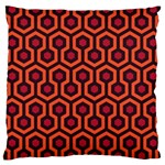 halloween hotel carpet Large Cushion Case (One Side)