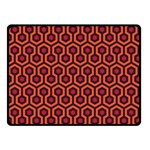 halloween hotel carpet Double Sided Fleece Blanket (Small)