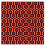 halloween hotel carpet Large Satin Scarf (Square)