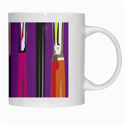 pop134a White Mug from ArtsNow.com Right