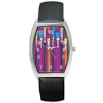 pop134a Barrel Style Metal Watch