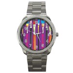 pop134a Sport Metal Watch