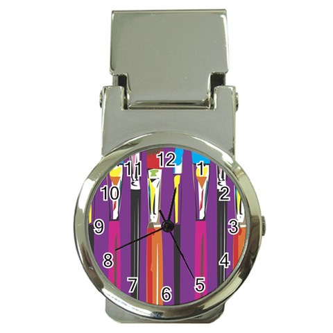 pop134a Money Clip Watch from ArtsNow.com Front